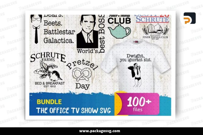 The Office TV Show SVG Bundle, 100 Design Files LRKEV9J3 (3)