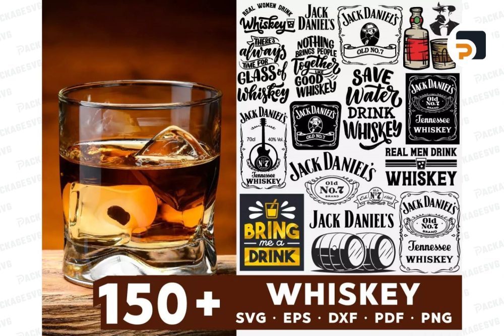 Whiskey SVG Mega Bundle, 150 Design Files LRYP29E9 (4)