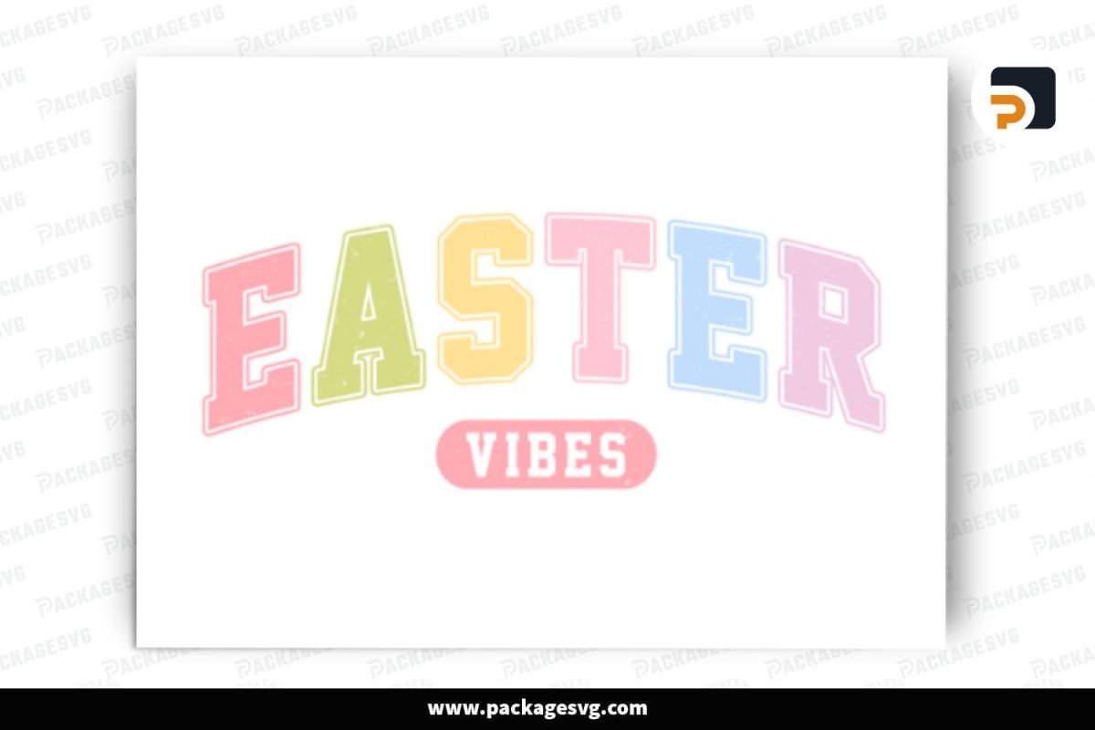 Easter Vibes, PNG Sublimation Design Free Download