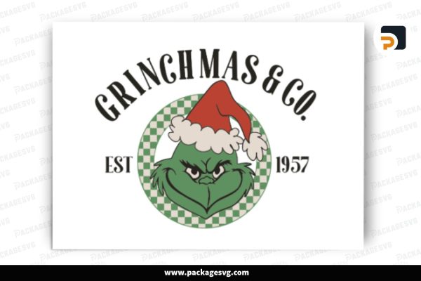 Grinchmas And Co, Christmas SVG Design Free Download